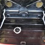 I hate those speaker holes Gas tank is out for re