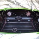 After first light coat you can just make out the