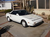 1985 Toyota MR2 Supercharged White John Olsen